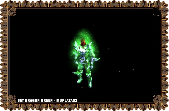 set dragon green mu online pc